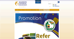 Desktop Screenshot of madison.co.zm