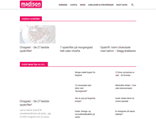 Tablet Screenshot of madison.dk