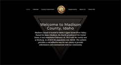 Desktop Screenshot of co.madison.id.us